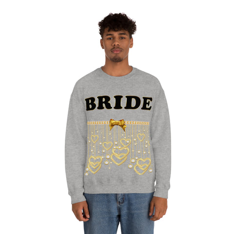 Image of Bride Crewneck Sweatshirt-FrenzyAfricanFashion.com