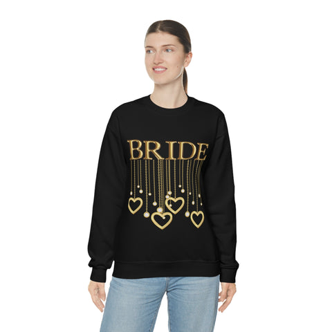 Image of Funny Bride Shirts Wedding Dress Getting Ready Wedding Sweatshirt-FrenzyAfricanFashion.com