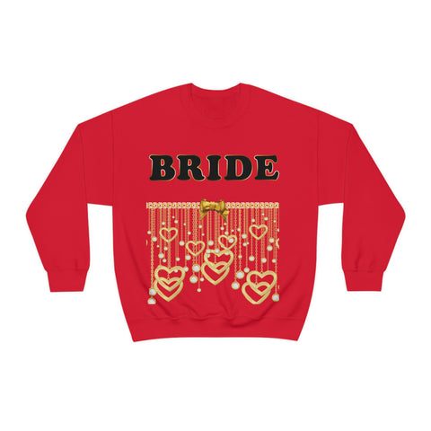 Image of Bride Crewneck Sweatshirt-FrenzyAfricanFashion.com