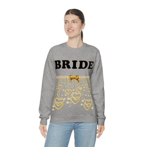 Image of Bride Crewneck Sweatshirt-FrenzyAfricanFashion.com