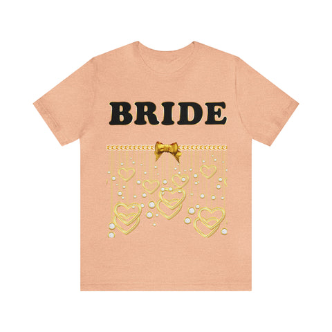 Image of Stylish Bride Gift Idea For Her | Future Mrs. T Shirt | Short Sleeve Tee | Bachelorette Party Gift For Bride | Front Side Print Only-FrenzyAfricanFashion.com