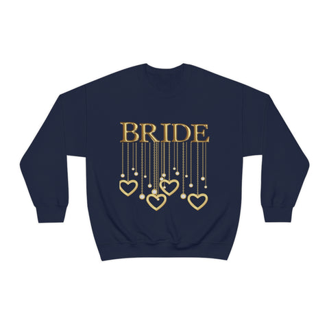 Image of Funny Bride Shirts Wedding Dress Getting Ready Wedding Sweatshirt-FrenzyAfricanFashion.com