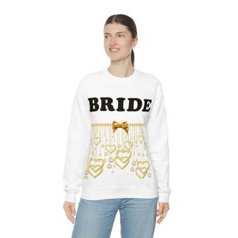 Image of Bride Crewneck Sweatshirt-FrenzyAfricanFashion.com