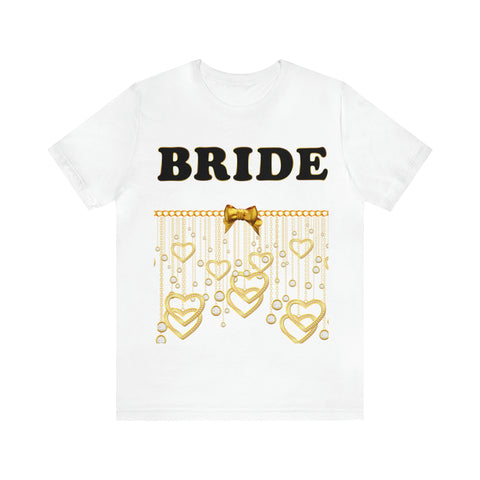 Image of Stylish Bride Gift Idea For Her | Future Mrs T Shirt | Short Sleeve Tee | Bachelorette Party Gift For Bride | Custom Personal Name Date-FrenzyAfricanFashion.com