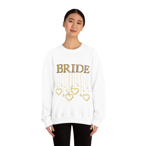 Image of Funny Bride Shirts Wedding Dress Getting Ready Wedding Sweatshirt-FrenzyAfricanFashion.com