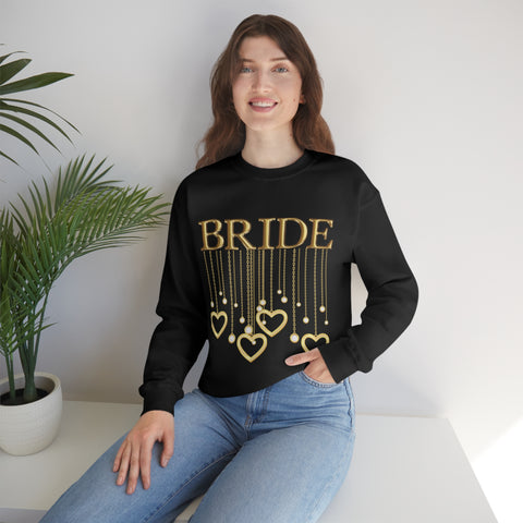 Image of Funny Bride Shirts Wedding Dress Getting Ready Wedding Sweatshirt-FrenzyAfricanFashion.com