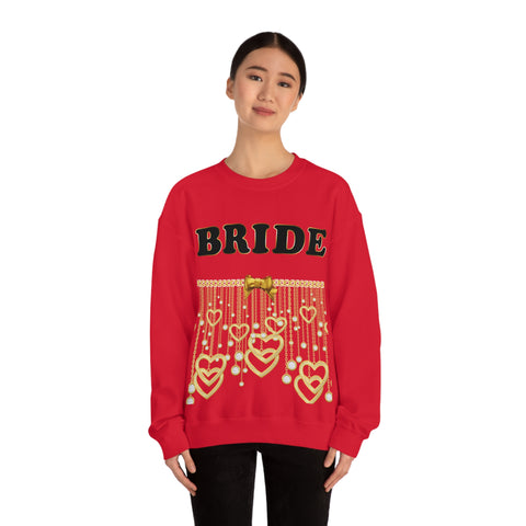 Image of Bride Crewneck Sweatshirt-FrenzyAfricanFashion.com