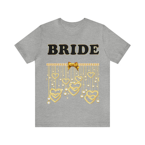 Image of Stylish Bride Gift Idea For Her | Future Mrs T Shirt | Short Sleeve Tee | Bachelorette Party Gift For Bride | Custom Personal Name Date-FrenzyAfricanFashion.com