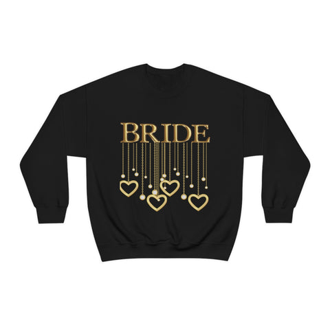 Image of Funny Bride Shirts Wedding Dress Getting Ready Wedding Sweatshirt-FrenzyAfricanFashion.com