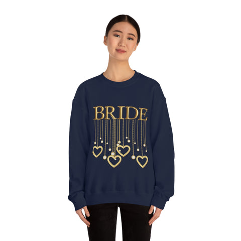 Image of Funny Bride Shirts Wedding Dress Getting Ready Wedding Sweatshirt-FrenzyAfricanFashion.com