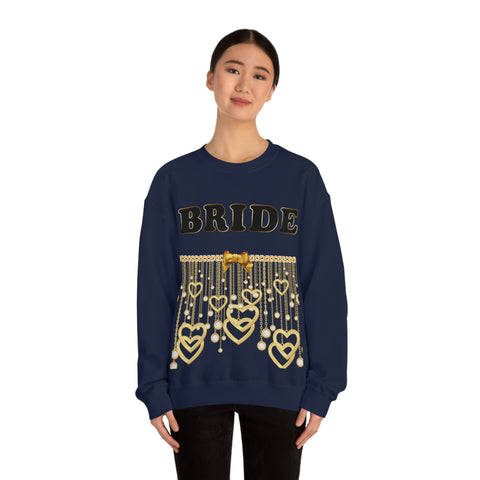 Image of Bride Crewneck Sweatshirt-FrenzyAfricanFashion.com