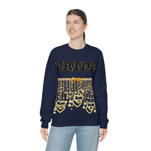 Image of Bride Crewneck Sweatshirt-FrenzyAfricanFashion.com