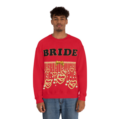 Image of Bride Crewneck Sweatshirt-FrenzyAfricanFashion.com