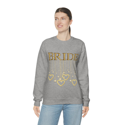 Image of Funny Bride Shirts Wedding Dress Getting Ready Wedding Sweatshirt-FrenzyAfricanFashion.com