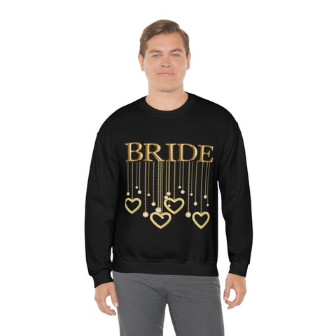 Image of Funny Bride Shirts Wedding Dress Getting Ready Wedding Sweatshirt-FrenzyAfricanFashion.com