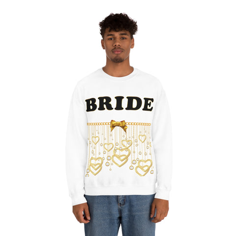 Image of Bride Crewneck Sweatshirt-FrenzyAfricanFashion.com