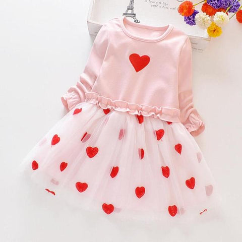 Image of Flower Baby Dress Girls Party Lace Tutu Toddler Girl Clothes-FrenzyAfricanFashion.com