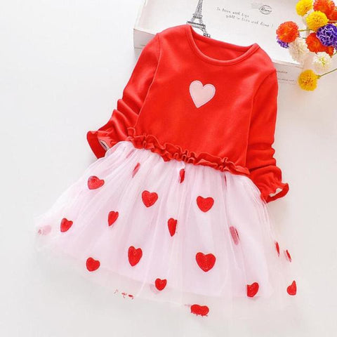 Image of Flower Baby Dress Girls Party Lace Tutu Toddler Girl Clothes-FrenzyAfricanFashion.com