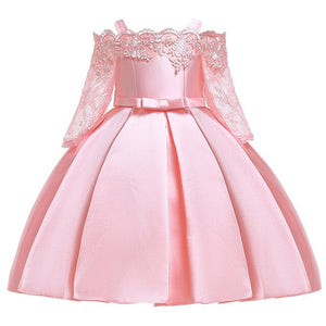 Dress Kids Clothes Children Elegant Birthday Princess-FrenzyAfricanFashion.com