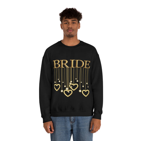 Image of Funny Bride Shirts Wedding Dress Getting Ready Wedding Sweatshirt-FrenzyAfricanFashion.com