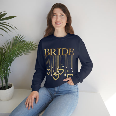 Image of Funny Bride Shirts Wedding Dress Getting Ready Wedding Sweatshirt-FrenzyAfricanFashion.com