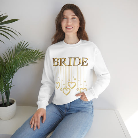 Image of Funny Bride Shirts Wedding Dress Getting Ready Wedding Sweatshirt-FrenzyAfricanFashion.com