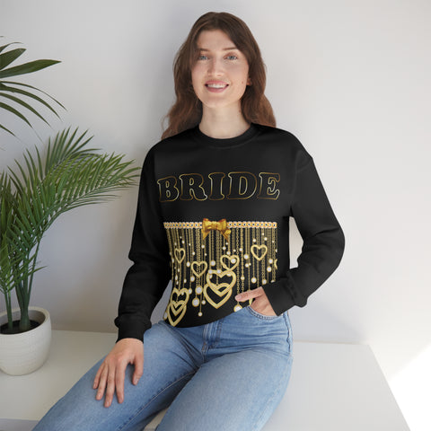 Image of Bride Crewneck Sweatshirt-FrenzyAfricanFashion.com