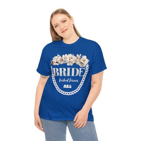 Image of Personalized Bride Shirt | New Mrs. Wifey Gift For Bride | Bachelorette Party Bride To Be T-Shirt-FrenzyAfricanFashion.com