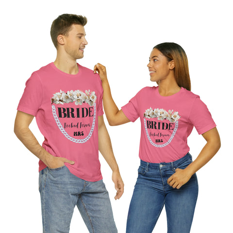 Image of Funny Bridal Party T Shirts For Getting Ready Bridal Showers Wedding Dress-FrenzyAfricanFashion.com