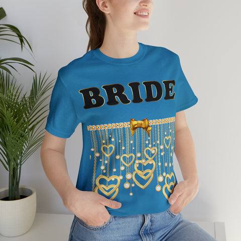 Image of Stylish Bride Gift Idea For Her | Future Mrs. T Shirt | Short Sleeve Tee | Bachelorette Party Gift For Bride | Front Side Print Only-FrenzyAfricanFashion.com