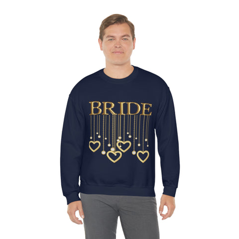 Image of Funny Bride Shirts Wedding Dress Getting Ready Wedding Sweatshirt-FrenzyAfricanFashion.com