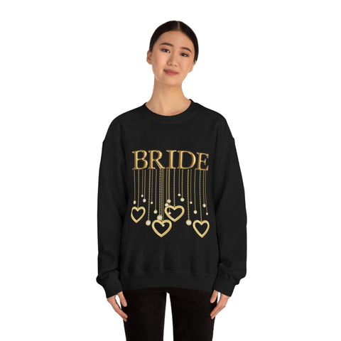 Image of Funny Bride Shirts Wedding Dress Getting Ready Wedding Sweatshirt-FrenzyAfricanFashion.com