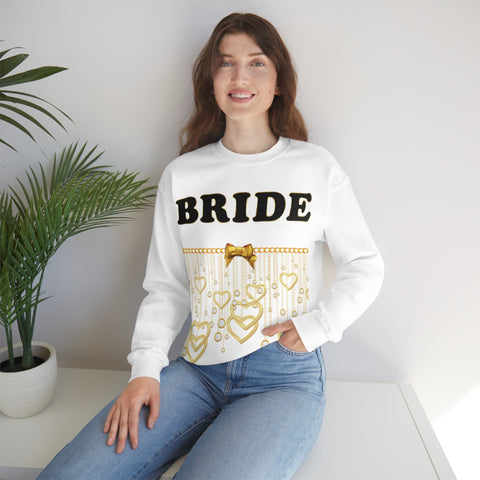 Image of Bride Crewneck Sweatshirt-FrenzyAfricanFashion.com