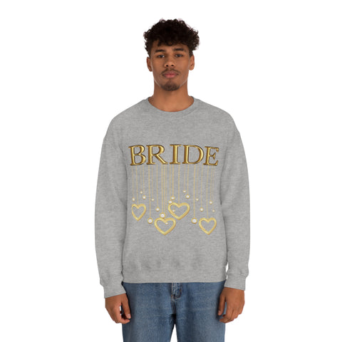 Image of Funny Bride Shirts Wedding Dress Getting Ready Wedding Sweatshirt-FrenzyAfricanFashion.com