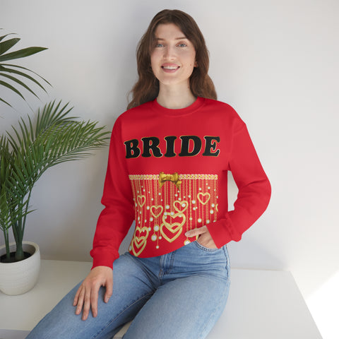 Image of Bride Crewneck Sweatshirt-FrenzyAfricanFashion.com