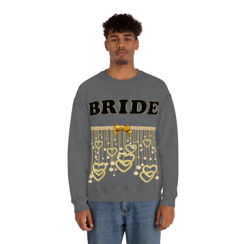 Image of Bride Crewneck Sweatshirt-FrenzyAfricanFashion.com