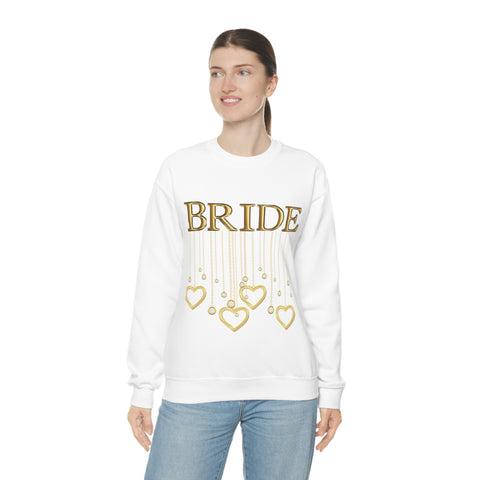 Image of Funny Bride Shirts Wedding Dress Getting Ready Wedding Sweatshirt-FrenzyAfricanFashion.com