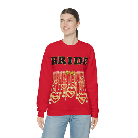 Image of Bride Crewneck Sweatshirt-FrenzyAfricanFashion.com