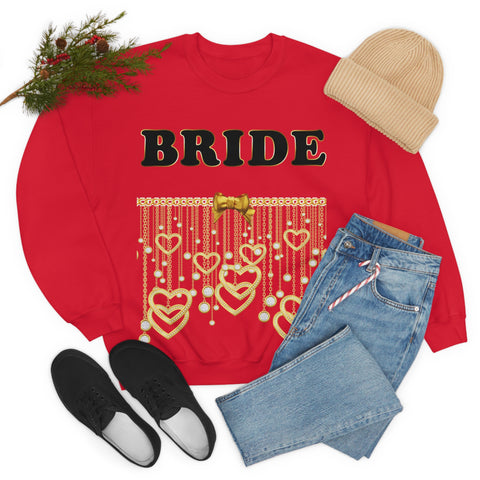 Image of Bride Crewneck Sweatshirt-FrenzyAfricanFashion.com