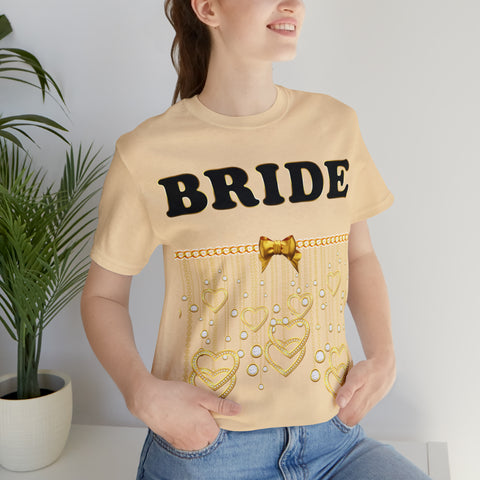 Image of Stylish Bride Gift Idea For Her | Future Mrs. T Shirt | Short Sleeve Tee | Bachelorette Party Gift For Bride | Front Side Print Only-FrenzyAfricanFashion.com