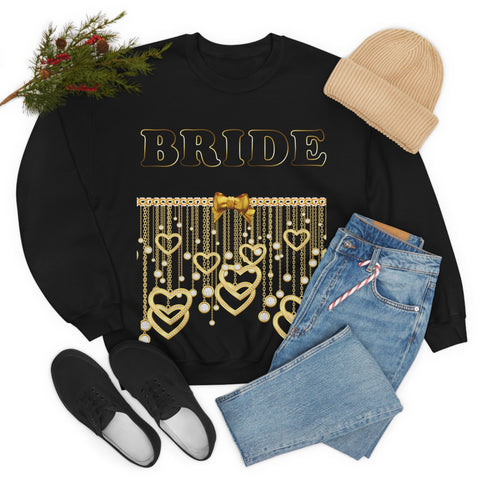 Image of Bride Crewneck Sweatshirt-FrenzyAfricanFashion.com