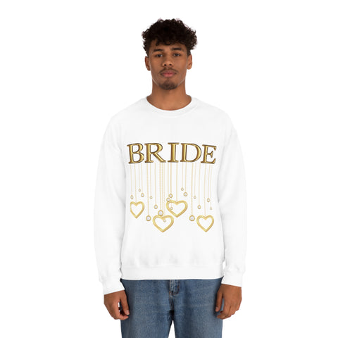 Image of Funny Bride Shirts Wedding Dress Getting Ready Wedding Sweatshirt-FrenzyAfricanFashion.com