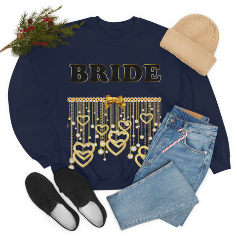 Image of Bride Crewneck Sweatshirt-FrenzyAfricanFashion.com