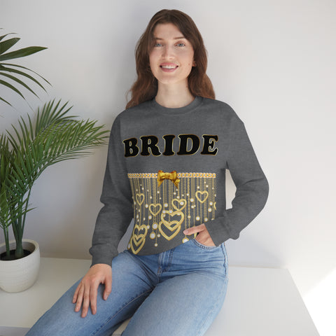 Image of Bride Crewneck Sweatshirt-FrenzyAfricanFashion.com