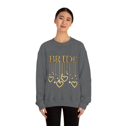 Image of Funny Bride Shirts Wedding Dress Getting Ready Wedding Sweatshirt-FrenzyAfricanFashion.com