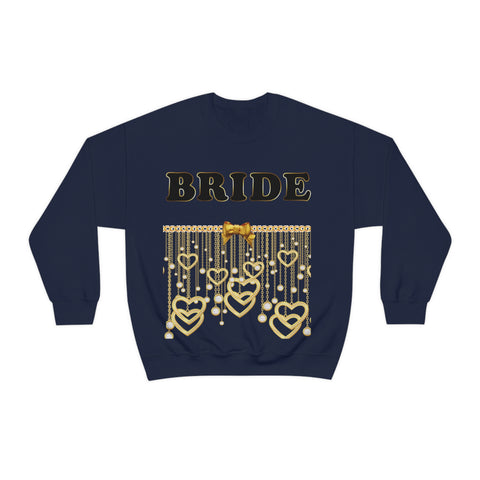 Image of Bride Crewneck Sweatshirt-FrenzyAfricanFashion.com