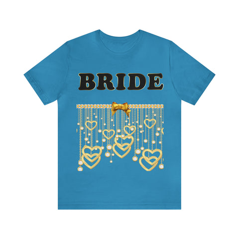 Image of Stylish Bride Gift Idea For Her | Future Mrs. T Shirt | Short Sleeve Tee | Bachelorette Party Gift For Bride | Front Side Print Only-FrenzyAfricanFashion.com