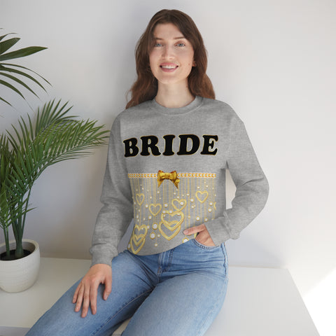 Image of Bride Crewneck Sweatshirt-FrenzyAfricanFashion.com