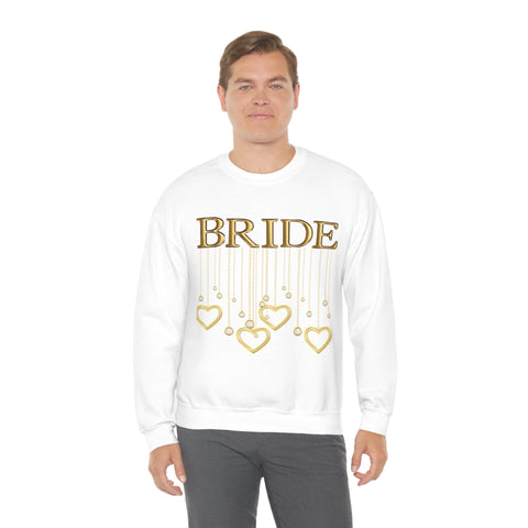 Image of Funny Bride Shirts Wedding Dress Getting Ready Wedding Sweatshirt-FrenzyAfricanFashion.com