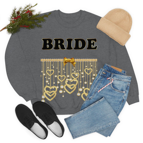 Image of Bride Crewneck Sweatshirt-FrenzyAfricanFashion.com